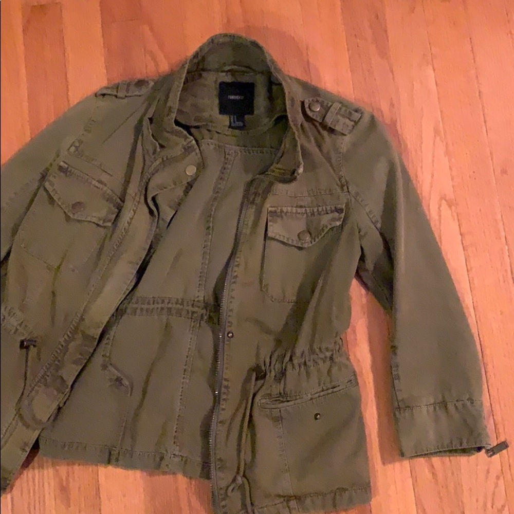 Green Fall Jacket